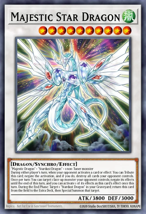 Majestic Star Dragon, Stardust Overdrive #SOVR-EN040