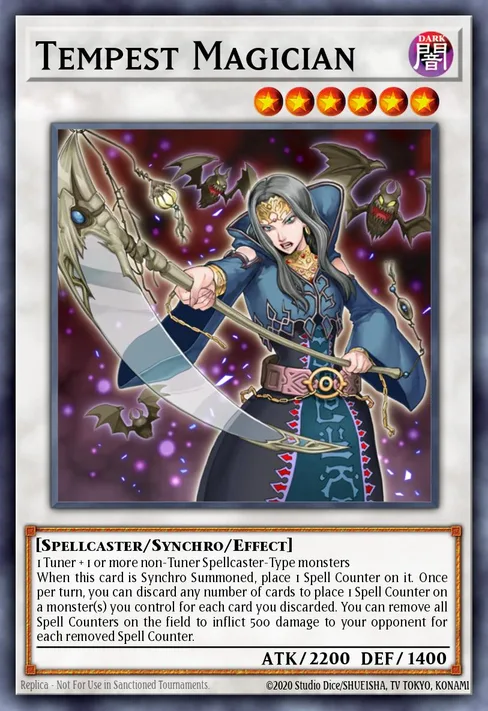 Tempest Magician, Stardust Overdrive #SOVR-ENSE1