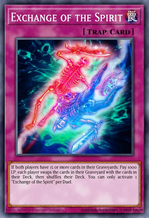 Exchange of the Spirit, The Lost Millennium Sneak Peek Participation Card #SP1-EN004