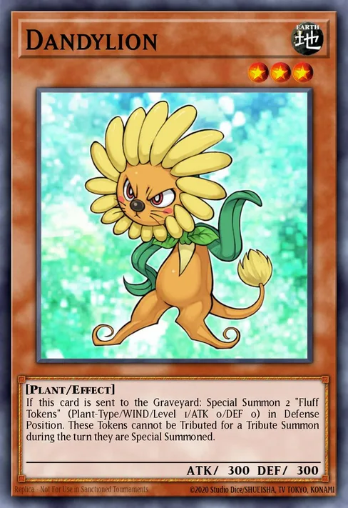 Dandylion, Emperor of Darkness Structure Deck #SR01-EN018