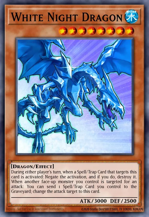 White Night Dragon, Rise of the True Dragons Structure Deck #SR02-EN011