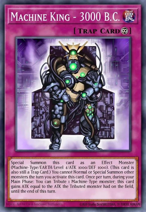 Machine King - 3000 B.C., Machine Reactor Structure Deck #SR03-EN035