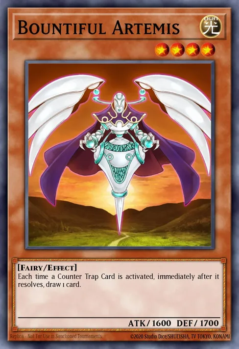 Bountiful Artemis, Structure Deck: Wave of Light #SR05-EN008