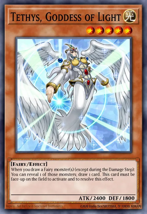 Tethys, Goddess of Light, Structure Deck: Wave of Light #SR05-EN014
