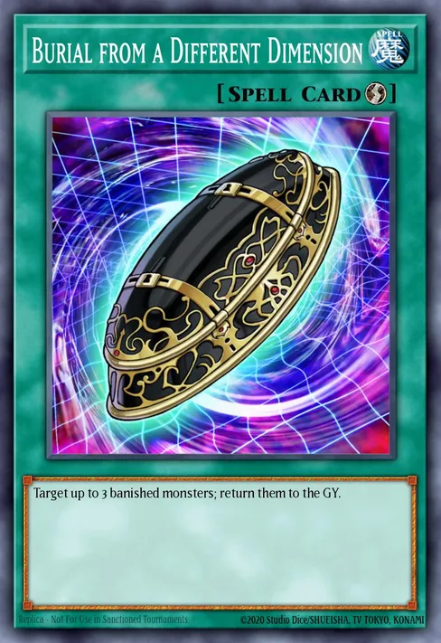 Burial from a Different Dimension, Structure Deck: Zombie Horde #SR07-EN032