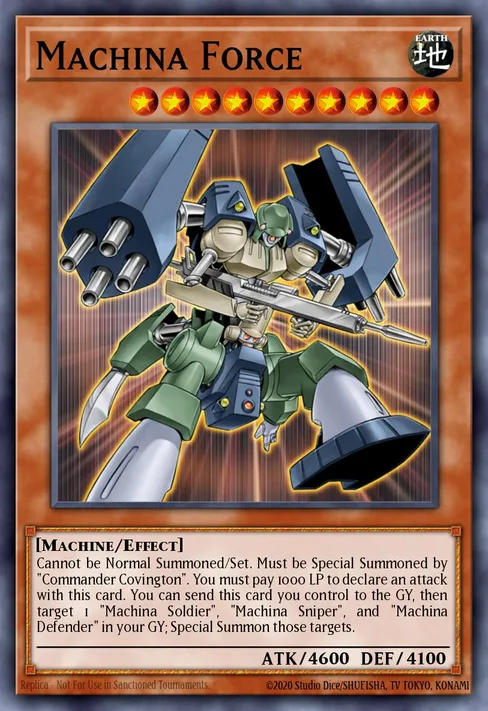 Machina Force, Structure Deck: Mechanized Madness #SR10-EN007