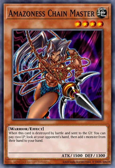 Amazoness Chain Master, Speed Duel Starter Decks: Duelists of Tomorrow #SS02-ENC05