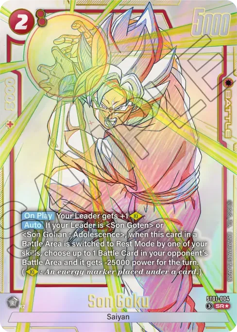Son Goku, Story Booster 01 #ST01-004_p1