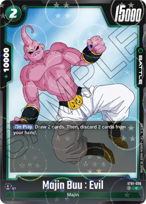 Majin Buu : Evil, Story Booster 01 #ST01-030_p1
