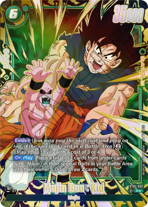 Majin Buu : Kid, Story Booster 01 #ST01-037_p1