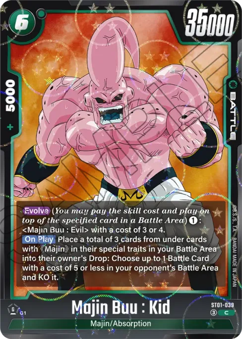 Majin Buu : Kid, Story Booster 01 #ST01-039_p1