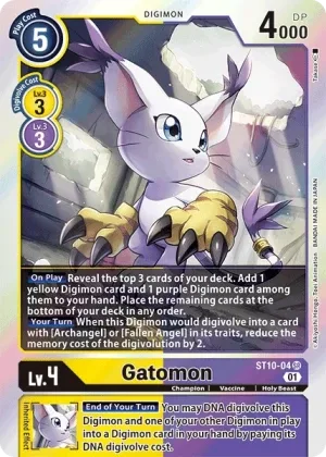 Gatomon, ST-10: Starter Deck Parallel World Tactician #ST10-04