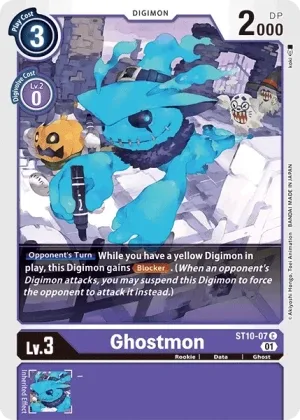 Ghostmon, ST-10: Starter Deck Parallel World Tactician #ST10-07