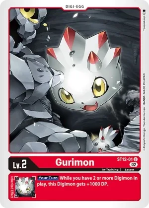 Gurimon, ST-12: Starter Deck Jesmon #ST12-01