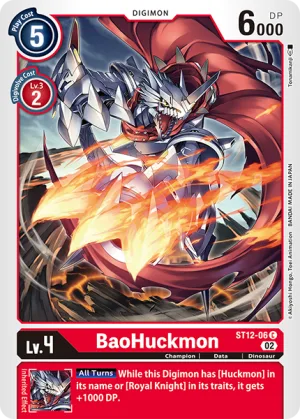 BaoHuckmon, ST-12: Starter Deck Jesmon #ST12-06