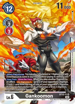 Gankoomon, ST-12: Starter Deck Jesmon #ST12-11