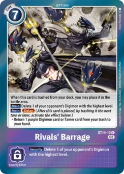 Rivals' Barrage, Normal
