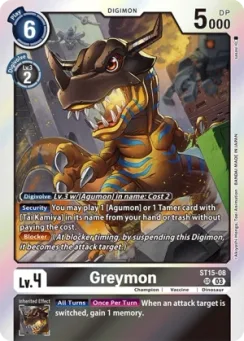 Greymon, Normal