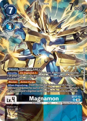 Magnamon, ST-17: Advanced Deck Set Double Typhoon #ST17-13