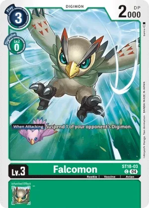 Falcomon, ST-18: Starter Deck Guardian Vortex #ST18-03