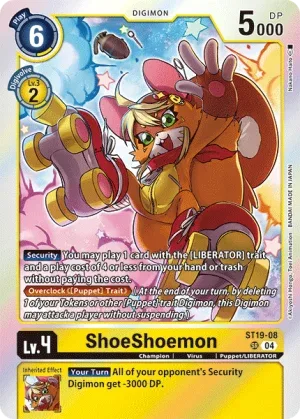 ShoeShoemon, ST-19: Starter Deck Fable Waltz #ST19-08