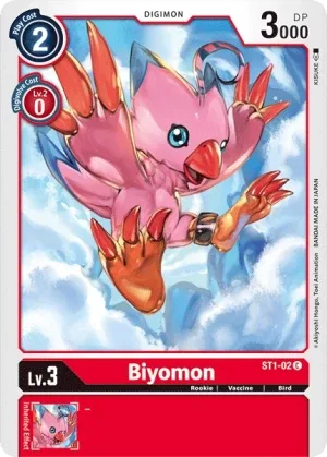 Biyomon, ST1 #ST1-02