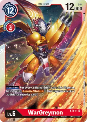 WarGreymon, ST1 #ST1-11