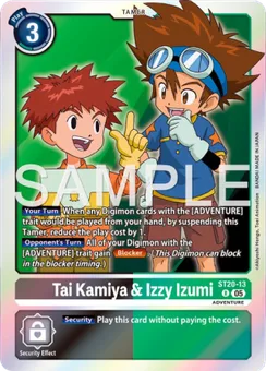 Tai Kamiya & Izzy Izumi, Normal