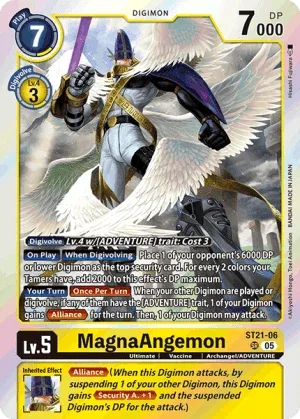 MagnaAngemon, ST-21: STARTER DECK HERO OF HOPE #ST21-06