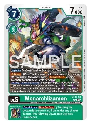 Monarchlizamon, ST-23: STARTER DECK DIGIMON BEATBREAK #ST23-08