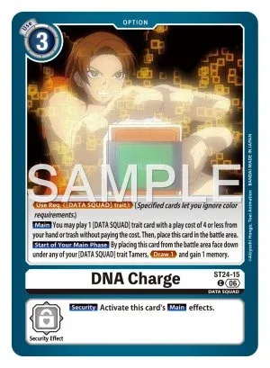 DNA Charge, ST-24: STARTER DECK DIGIMON DATA SQUAD #ST24-15