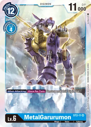 MetalGarurumon, ST2 #ST2-11