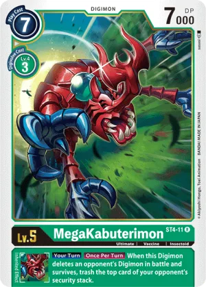 MegaKabuterimon, ST4 #ST4-11