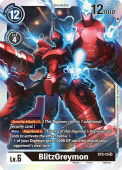 BlitzGreymon, Normal