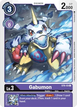 Gabumon, ST6 #ST6-03