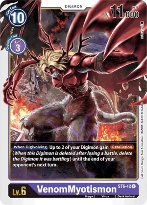 VenomMyotismon, ST6 #ST6-12
