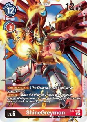 ShineGreymon, ST7 #ST7-10