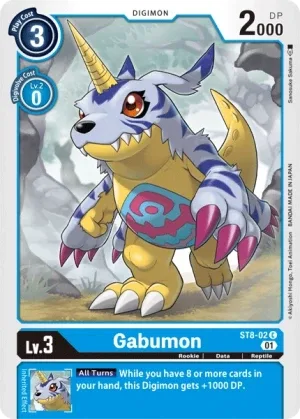 Gabumon, ST8 #ST8-02