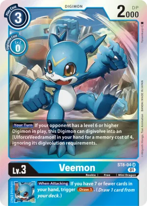 Veemon, ST8 #ST8-04