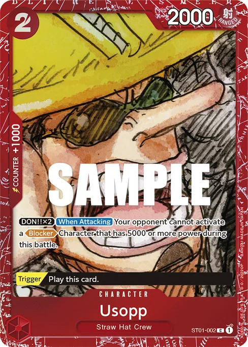 Usopp, Straw Hat Crew #ST01-002_p1