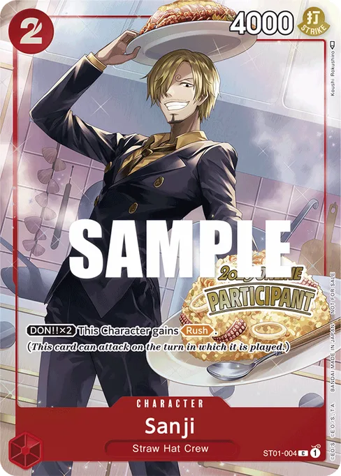 Sanji, Straw Hat Crew #ST01-004_p1