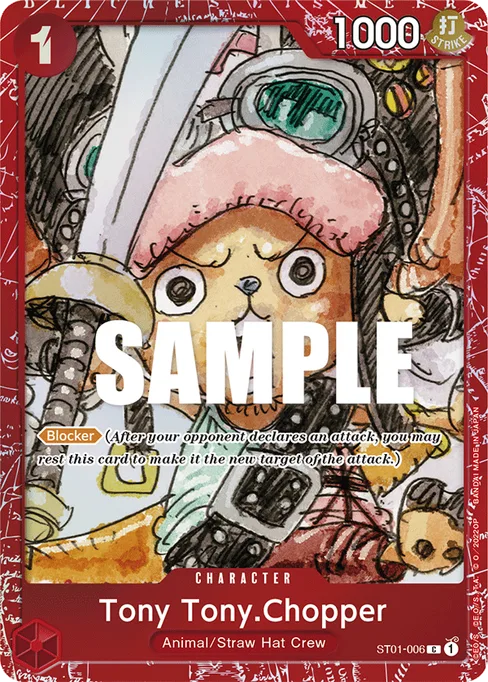 Tony Tony.Chopper, Straw Hat Crew #ST01-006_p1