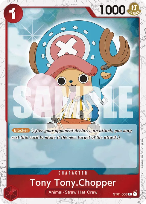 Tony Tony.Chopper, ST01-006, Parallel 6, English
