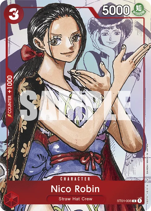 Nico Robin, Straw Hat Crew #ST01-008_p1