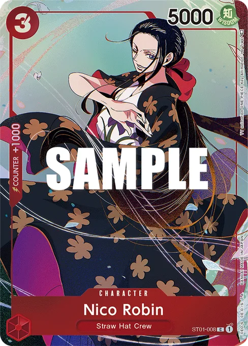Nico Robin, Straw Hat Crew #ST01-008_p2