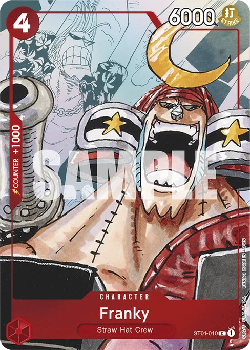 Franky, Straw Hat Crew #ST01-010_p1