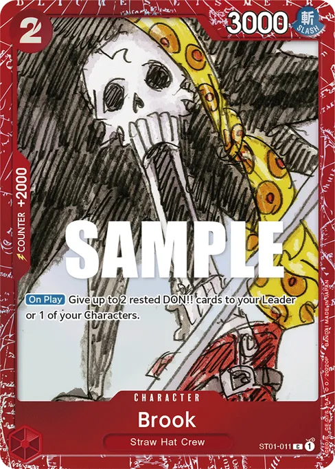 Brook, Straw Hat Crew #ST01-011_p1