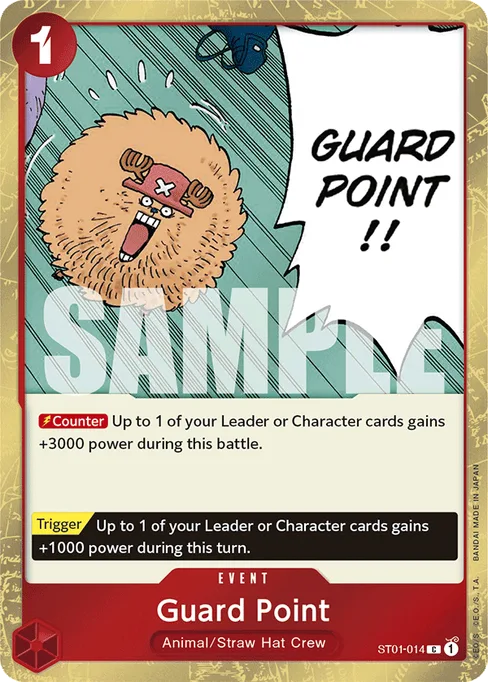 Guard Point, ST01-014, Parallel 2, English