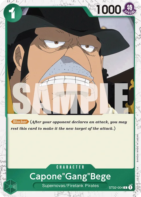 Capone"Gang"Bege, Worst Generation #ST02-004_p2