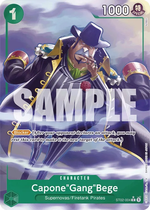Capone"Gang"Bege, ST02-004, Parallel 4, English